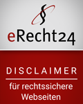 eRecht24 Siegel Disclaimer